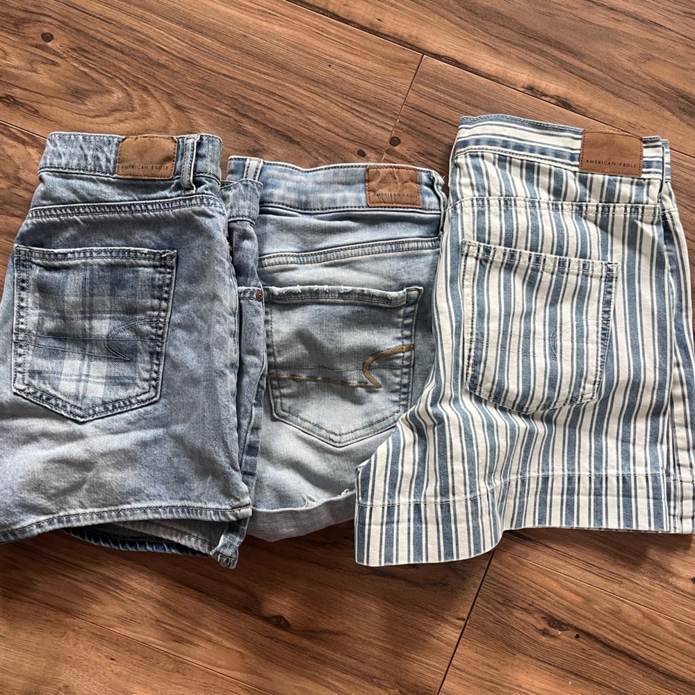 American Eagle Denim Shorts Bundle
